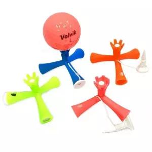 [하프클럽/]골프티 삼발이 숏티 높이조절 분실방지 자석내장