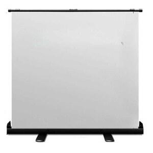 휴대용 롤러블 스크린 캠핑용 4k 화이트 84인치 회의실 야외 16/9 영화관 소프트