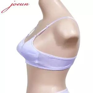 [하프클럽/]주니어 하트패턴 인견 소재 2단계 브라 아동용 편안한 속옷