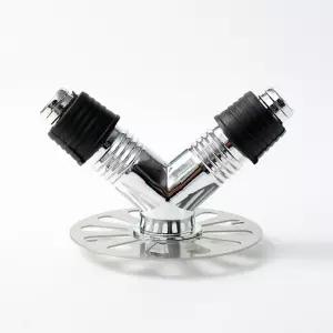 세탁기트랩 하수배관용 Y형 싱크대트랩 세탁기배수구트랩 2p세트 트랩