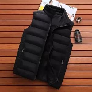 초경량 겨울 따뜻한 남성 패딩 조끼 데일리 보온 방한