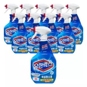 유한락스 욕실청소용 900ml 10개 / 화장실청소 세정제 세제