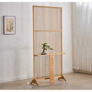 거실입구 공간분리 가벽 사무실 셀프 거실 셀프가벽 현관 공간 80cm 간살파티션 원목