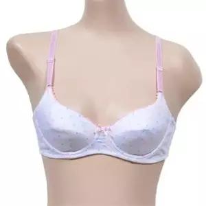 땡땡이 와이어 주니어 AA컵 브라팬티세트 WFIPUAH