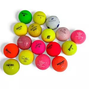 칼라 골프공 로스트볼 브랜드혼합 A급 10알 겨울 오프시즌 가격 운영중