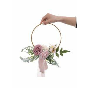 휴대용 인공 장미 우아한 화분 작은 신부 느낌 새까맣다 Za 꽃이 비누 디럭스 리틀