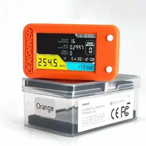 NerdMiner V2 Pro 250KH/s T-디스플레이 S3 비트코인 단독 복권 채굴기 - 저전력 소비 WiFi USB-C 3.125