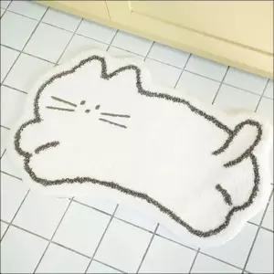 고양이 발매트 욕실 러그 주방 매트 인테리어 논슬립 (WFKBSPJ)