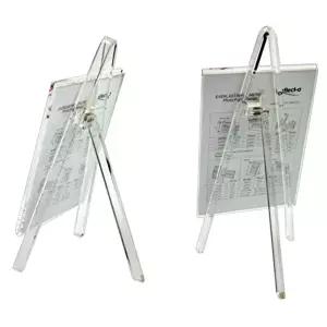 웨딩 아기 사진 거치대 투명이젤 액자 아기사진 작은 (KYR-W62B752)