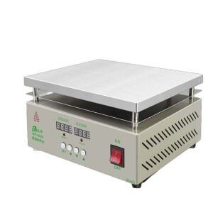 수리용 열판 플레이트 작업대 가열기 전도판 휴대폰 히팅 200x200mm 전기 캠핑