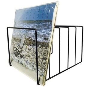 LP랙 수납장 크리 에이 선반 월넛 엘피 정리함 참조 엘피판 정리 레코드 베란다 투명