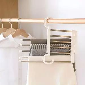 바지걸이 5단 화이트 (WFKBKV6)