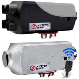 캠핑용히터 신형 1구 5000W 미니온풍기 온도조절기 스토브 오방 고출력 5KW 블루