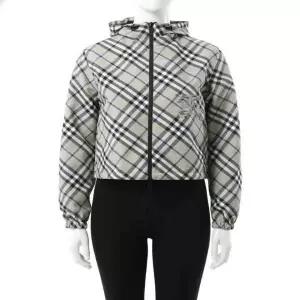 [버버리]25 crop reversible check jacket 8105824 크롭 리버시블 체크 재킷 817880