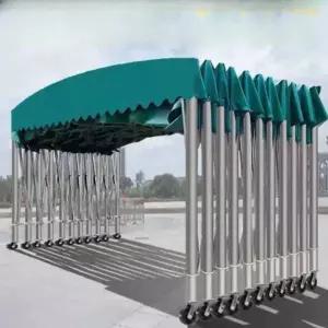 대형 자바라 천막 창고 이동식 야외 행사 지붕 테라스