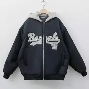 [강물처럼]아이우먼 팀로얄후디항공점퍼 POK687M601 빅사이즈 (44656581)