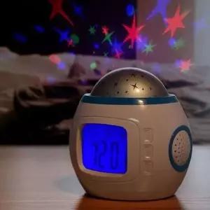 무드등 알람 탁상 책상 시계 전자 알람시계 (KYR-WA381DC)