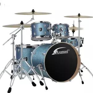 스틱 드럼세트 초보자 초보 타악기 입문자 장치 블랙