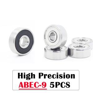 미니 소형어처 볼 베어링 ABEC-9 624ZZ RS 624-2RS 4x13x5mm (5개)