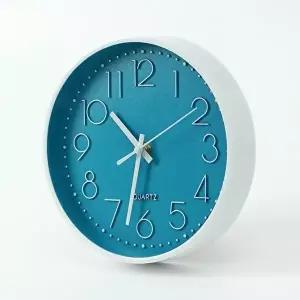 타임이즈 원형 벽시계 20cm 침실 거실 벽걸이시계 (KYR-WE14812)