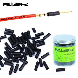 4/5mm MTB 도로 자전거 케이블 엔드 캡 하우징 팁 외부 튜브 변속기 브레이크 방진 커버