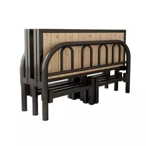 폴딩침대 평상 원목 연장 접이식 침대프레임 폴딩