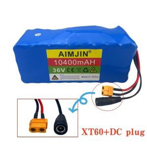 충전식 리튬 배터리 팩 전기 자전거 스쿠터 BMS 차량용  10S4P 36V