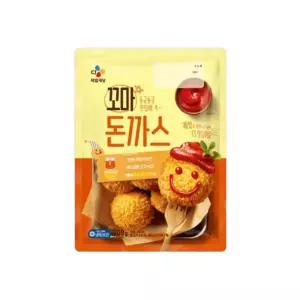 CJ 꼬마돈까스 400g 3봉 한입 돈까스 아이들 간식