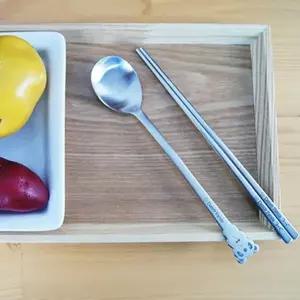 귀여운 OH24GW11 수저세트 판다 데일리 어른 1P 추천 숟가락 젓