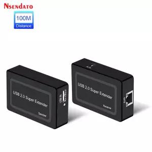 카메라 마우스 키보드 프린터용 USB 2.0 확장기 USB 플래시 디스크용 to RJ45 이더넷 케이블 어댑터 Cat5e6