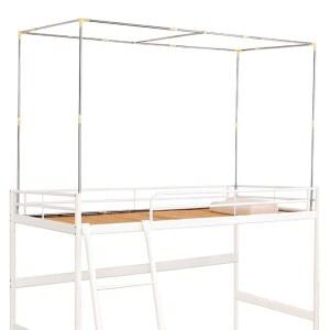 2층 침대 커튼 사각 수납형 이층침대커튼 브라켓 모기장 프레임 합숙 침실 혼자사는집