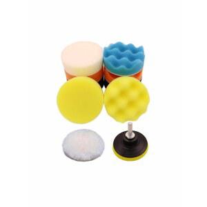 그로스 폴리싱 버핑 청소 유리 패드 드릴 극세사 페인트 10개 보수 30 광택패드 보닛