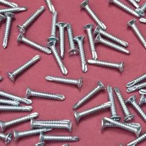 직결피스 직결나사 기리피스 접시머리 8x25 백색