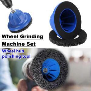 휠허브 그라인더 150mm 연결봉 자동차 판금 연마 녹 제거 페인트 광택 디버링용