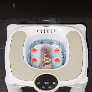 스마트 자동 온도조절 좌욕기 산후조리 향온 전후세척 기본 PET 전기비데 스탠드