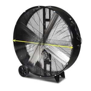 초대형 선풍기 42인치 48인치 4블레이드 S072104 송풍기 헬스장 강풍기