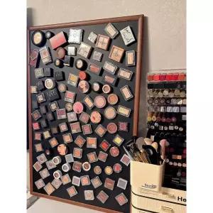 여행 마그넷 보드 원목색 기념품 인테리어 액자 자석판