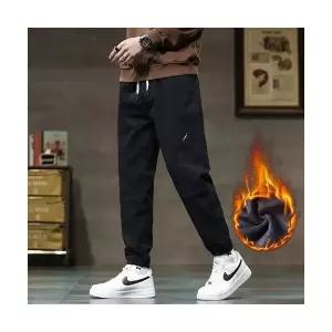 남성패션 면 바지 기모 도톰 조거 캐주얼 가을 겨울 배기 스판 DL4