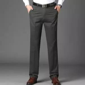 빅사이즈 슬랙스 바지 봄 가을 일자핏 남성 팬츠