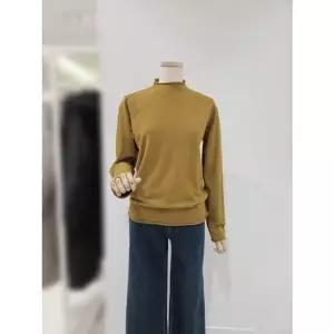 [갤러리아] [SOUP] 베이직 반넥 니트티셔츠 SC2LK35