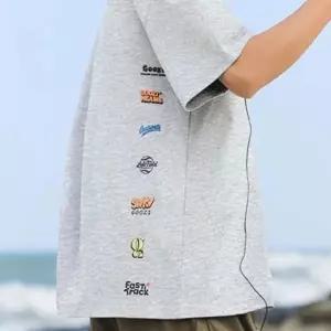 캐주얼 데일리 라운드넥 남여공용 베이직 봄여름 실내외 소프트 컬러풀 가벼운 시원한 꾸안꾸 스트릿