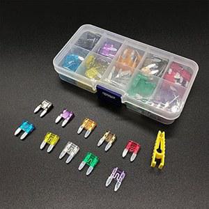 [미국배송] UDWMTPRT 60/120PCS 퓨즈 자동차 키트 다양한 트럭 표준 블레이드 모음 2A 3A 5A 7.5A 10A 15A 20A 25A 30A 35A =(120 PCS 미니)
