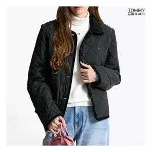 [타미진]여성 코듀로이카라 2-IN-1 퀼팅 자켓 172754