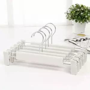 현이몰 집게바지걸이 옷걸이 10개 바지걸이 논슬립옷걸이 바지옷걸이 바지걸이행거 논슬립바지걸이