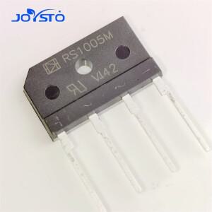 정류기 브릿지  RS1005M = TS10B06G 플랫 10 개/몫  10A  600V  DIP4 4 핀
