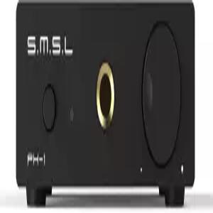 S.M.S.L PH-1 MM 포노 프리앰프 46dB 게인 /저왜곡 CNC 제작 헤드폰 앰프 통합 턴테이블 설정용