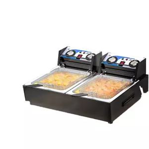 업소용 튀김기 전기 가정용 감자 기계 미니 소형