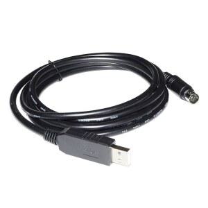 [미국배송] FT232RL USB에서 미니 DIN 8 핀 MD8 남성 어댑터 RS232 직렬 통신 케이블로 휘도 미터에서 PC(5M)까지