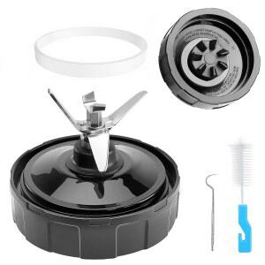 [미국배송] 닌자용 1팩 7핀 추출기 블레이드 어셈블리 3.94인치/10CM 블렌더 교체 부품 닌자 오토 IQ BL480 BL482 BL642 BL682 NN102 후크 브러시 고무 개스킷 포함