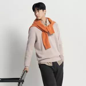 매장정품 BEANPOLE 빈폴 [빈폴] 베럴비 반집업 니트 베이지 (BC5X51C62A) 921767